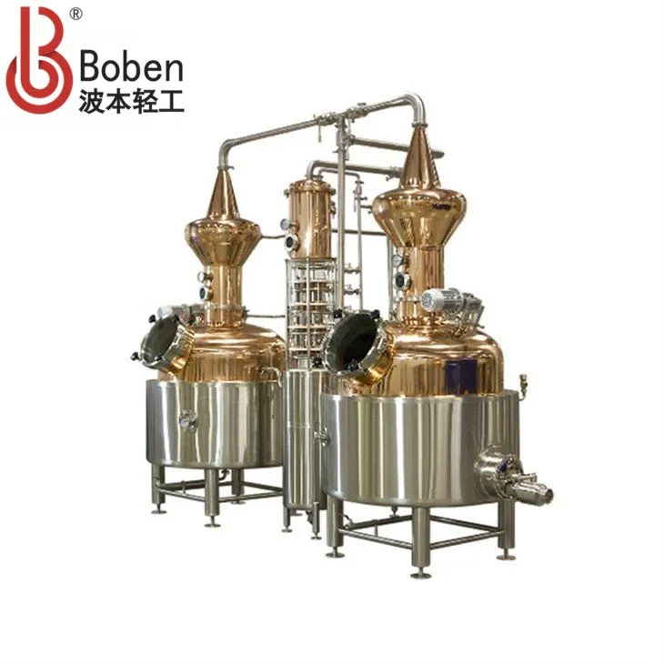 Hybrid Pot Still with Reflux Column